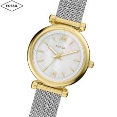 �t�H�b�V�� FOSSIL �r���v ���f�B�[�X CARLIE �O�j �X�e�����X�X�`�[�� ES5463
