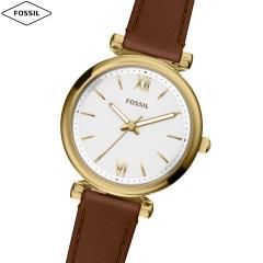 �t�H�b�V�� FOSSIL �r���v ���f�B�[�X CARLIE MINI �O�j �u���E�����U�[ ES5464