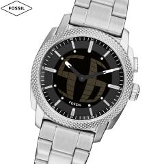 �t�H�b�V�� FOSSIL �r���v �A�i�f�W �����Y MACHINE BIG TIC 41mm �X�e�����X�X�`�[�� FS6155