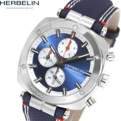 �G���u���� HERBELIN �j���[�|�[�g NEWPORT 42mm �r���v �����Y �N�I�[�c �N���m�O���t H35664AP25 �N�b�V���� �X�N�G�A HERITAGE �v�x��