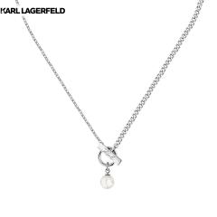 �J�[�� ���K�[�t�F���h KARL LAGERFELD �l�b�N���X �y���_���g �A�N�Z�T���[ �p�[���R���N�V���� Pearl Collection �V���o�[ �V�F�� �p�[