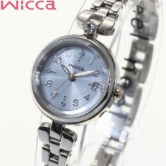 シチズン ウィッカ CITIZEN wicca ソーラーテック 電波時計 ティアラスターコレクション 腕時計 レディース KS1-619-93