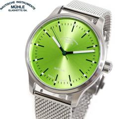 �~���[���E�O���X�q���b�e Muhle Glashutte �p�m���@ ���C�� Panova Lime �r���v �����Y �������� M1-40-76-1-MB-II �h�C�c��