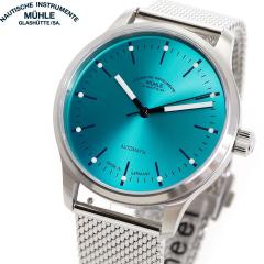 �~���[���E�O���X�q���b�e Muhle Glashutte �p�m���@ �^�[�R�C�Y�u���[ Panova Turquoise Blue �r���v �����Y �������� M1-40-79-MB �h�C