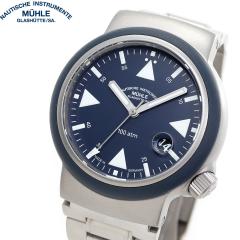 �~���[���E�O���X�q���b�e Muhle Glashutte S.A.R.���X�L���[ �m�[�e�B�J���u���[ S.A.R. Rescue-Timer Nautical Blue �������� �����Y 