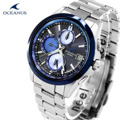 �J�V�I �I�V�A�i�X �d�g �\�[���[ INDIGO OCEAN ���g�� ���胂�f�� �r���v �����Y CASIO OCEANUS CLASSIC LINE OCW-T2600AP-1AJF Premium