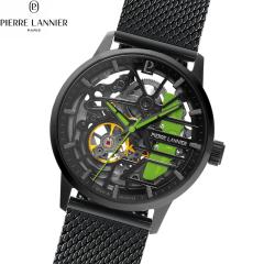 �s�G�[�����j�G PIERRE LANNIER �����Y ���f�B�[�X �r���v �������� �p�h�b�N PADDOCK 39mm P145G877M ���E���h ���b�V���x���g �O���[��