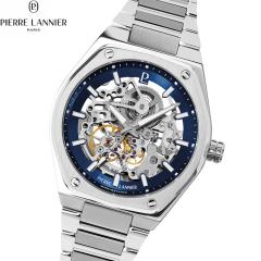 �s�G�[�����j�G PIERRE LANNIER �����Y �r���v �������� �R�[�s���[�g COPILOTE 42.5mm P308G161 ���E���h ���^���x���g �V���o�[ �l�C�r