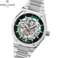 �s�G�[�����j�G PIERRE LANNIER �����Y �r���v �������� �R�[�s���[�g COPILOTE 42.5mm P308G171 ���E���h ���^���x���g �V���o�[ �O���[