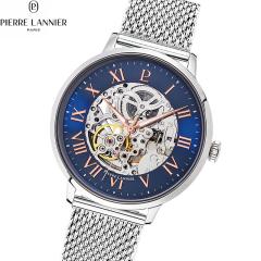 �s�G�[�����j�G PIERRE LANNIER �����Y �r���v �������� �I�[�g�}�e�B�b�N AUTOMATIC 42mm P322B164M ���E���h ���b�V���x���g �V���o�[ 