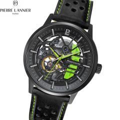 �s�G�[�����j�G PIERRE LANNIER �����Y �r���v �������� �p�h�b�N PADDOCK 43mm P341A477 ���E���h �v�x���g �O���[��