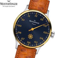 �}�C�X�^�[�W���K�[ MeisterSinger �p���Q�A �X�`�[�� �u���[���S�[���h Pangaea Steel Blue with gold �������� �r���v �����Y ���f�B�[