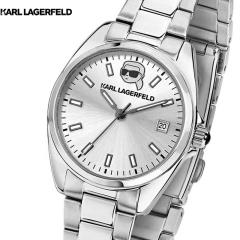 �J�[�� ���K�[�t�F���h KARL LAGERFELD �r���v ���f�B�[�X ���E���h �G�b�Z���V���� ROUND ESSENTIALS �V���o�[ �T�����C �A�C�R�� �_�C