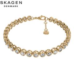 �X�J�[�Q�� SKAGEN Moderne Glitz �A�N�Z�T���[ �u���X���b�g �S�[���h�g�[�� ���f�B�[�X SKJ5021710