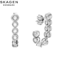 �X�J�[�Q�� SKAGEN Moderne Glitz �A�N�Z�T���[ �s�A�X �V���o�[�g�[�� ���f�B�[�X SKJ5022040