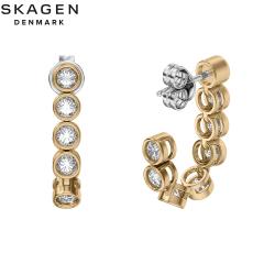 �X�J�[�Q�� SKAGEN Moderne Glitz �A�N�Z�T���[ �s�A�X �S�[���h�g�[�� ���f�B�[�X SKJ5023710