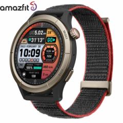 アマズフィット AMAZFIT スマートウォッチ Cheetah Pro チーター プロ 47mm ラントラックブラック 腕時計 メンズ レディース ランニング 