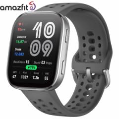 アマズフィット AMAZFIT スマートウォッチ Bip6ビップ6 チャコール 腕時計 メンズ レディース ウェアラブル 睡眠 フィットネス SP170074-