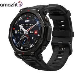�A�}�Y�t�B�b�g AMAZFIT �X�}�[�g�E�H�b�` T-Rex 3 Pro 48mm �^�N�e�B�J���u���b�N �r���v �����Y ���f�B�[�X GPS �X�|�[�c �o�R �E�F�A