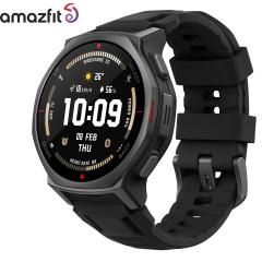 �A�}�Y�t�B�b�g AMAZFIT �X�}�[�g�E�H�b�` T-Rex 3 Pro 44mm �^�N�e�B�J���u���b�N �r���v �����Y ���f�B�[�X GPS �A�E�g�h�A �o�R �E�F
