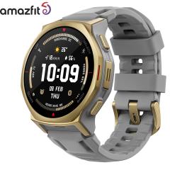 �A�}�Y�t�B�b�g AMAZFIT �X�}�[�g�E�H�b�` T-Rex 3 Pro 44mm �A�[�N�e�B�b�N�S�[���h �r���v �����Y ���f�B�[�X GPS �A�E�g�h�A �o�R �E