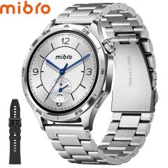 �~�u�� Mibro �X�}�[�g�E�H�b�` mibro GT SP380017-C24 �V���o�[ �r���v �����Y ���f�B�[�X �ւ��o���h�t��