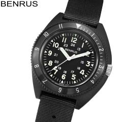 �x�����X BENRUS �r���v �����Y TYPE-III BK Class-A General Purpose �~���^���[�E�H�b�` �u���b�N