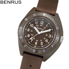 �x�����X BENRUS �r���v �����Y TYPE-III OLIVE Class-A General Purpose �~���^���[�E�H�b�` �I���[�u