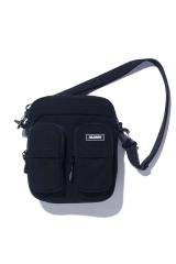 XLARGE �G�N�X�g�����[�W 101261053002 CANVAS TACTICAL SHOULDER BAG �V�����_�[�o�b�O BLACK ���K�ʔ� �����Y ���f�B�[�X