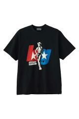 HYSTERIC GLAMOUR �q�X�e���b�N�O���}�[ 02253CT03 WICKED WAY T�V���c BLACK ���K�ʔ� �����Y