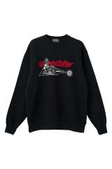 HYSTERIC GLAMOUR �q�X�e���b�N�O���}�[ 02253CS08 SPEEDSTER �X�E�F�b�g BLACK ���K�ʔ� �����Y