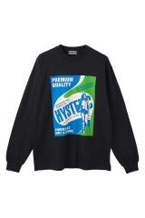 HYSTERIC GLAMOUR �q�X�e���b�N�O���}�[ 02253CL11 HYSTERIC DETERGENT T�V���c BLACK ���K�ʔ� �����Y