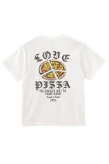�Z�[��30%OFF X-girl �G�b�N�X�K�[�� 105251011015 PEACE PIZZA S/S TEE T�V���c WHITE ���K�ʔ� ���f�B�[�X
