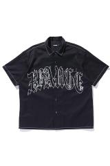 �Z�[��40%OFF XLARGE �G�N�X�g�����[�W 101251014004 OLD ENGLISH S/S WORK SHIRT �I�[���h�C���O���b�V���V���[�g�X���[�u���[�N�V���c 