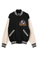 HYSTERIC GLAMOUR �q�X�e���b�N�O���}�[ 02261CJ01 SMOKING GIRL���b�y�� �X�^�W���� BLACK ���K�ʔ� �����Y