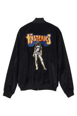 HYSTERIC GLAMOUR �q�X�e���b�N�O���}�[ 02243AB08 BAD ASS MAMA�h�J �ʒ��X�J�W���� BLACK ���K�ʔ� �����Y