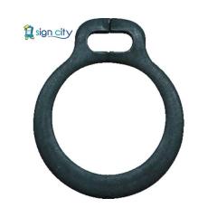 トラスコ TRUSCO 電工バケツ オレンジブック 現場用 ファスナーフタ付