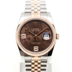 �y��{���X/���Z�g�z�����b�N�X�@ROLEX�@�f�C�g�W���X�g36�@116231�@�A���r�A6.9�@�_�C���@�`���R���[�g�@�t�����[�@�R���r�@K18PG/SS�@