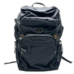 �y��{���X/���Z�g�z�V�i�E���g�p�i�@�v���_�@PRADA�@Re-Nylon�@x�T�t�B�A�[�m���U�[�@�o�b�N�p�b�N�@2VZ090_2DMG_F0002_V_OOO�@�u���b�N