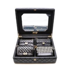 �y��{���X/���Z�g�z���g�p�i�@CHANEL/�V���l���@�~�j�o�b�O4�_�Z�b�g�@�}�g���b�Z�@�����X�L���@�u���b�N�@�S�[���h����@�A�^�b�V���P