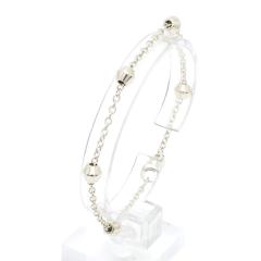 �y��{���X/���Z�g�z�e�B�t�@�j�[/Tiffany&Co.�@�V���o�[925�@5P �o�����r�[�Y �u���X���b�g�@18.5cm�y���Áz