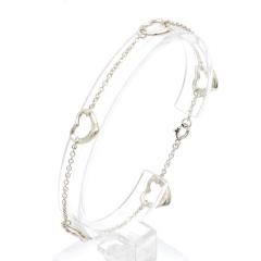 �y��{���X/���Z�g�z�e�B�t�@�j�[/Tiffany&Co.�@�V���o�[925�@5P �I�[�v���n�[�g �u���X���b�g�@19cm�y���Áz