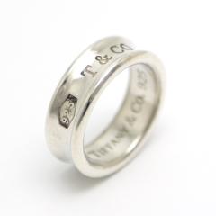 �y��{���X/���Z�g�z�e�B�t�@�j�[/Tiffany&Co.�@�V���o�[925�@1837 �����O�@12.5���y���Áz