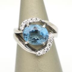 �y��{���X/���Z�g�zPt900�@�A�N�A�}����&�_�C�A �����O�@�A�N�A�}����3.33ct/�_�C��0.31ct�@10���@�\�[�e�B���O�t�y���Áz