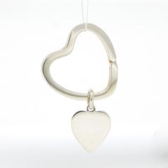 �y��{���X/���Z�g�z�e�B�t�@�j�[/Tiffany&Co.�@�V���o�[925�@�n�[�g �L�[�����O�@�_�u�������O������y���Áz