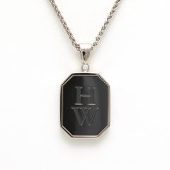 �y��{���X/���Z�g�z�n���[�E�B���X�g��/Harry Winston�@K18WG�@HW���S �l�b�N���X�@�U���E��/1P�_�C���y���Áz