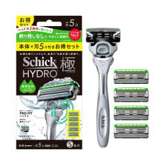 �y��{���X/���Z�g�zSchick/�V�b�N�@�n�C�h���Ɂ@�V�F�[�o�[�@HDK-5CMB-SS�@�q���� �R���{�p�b�N(�{�́{�n5�R)�@4891228320584