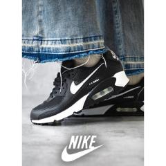 NIKE WMNS AIR MAX 90 BLACK WHITE �i�C�L �E�B�����Y �G�A�}�b�N�X �X�j�[�J�[ ( �� �u���b�N �� �z���C�g ���f�B�[�X �����Y DH8010-00
