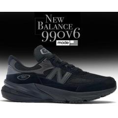�j���[�o�����X U990 V6 NEW BALANCE U990BB6 MADE IN U.S.A. Width: D TRIPLE BLACK �g���v�� �u���b�N �X�j�[�J�[ �I�[���u���b�N