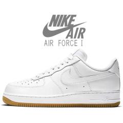 �i�C�L �G�A�t�H�[�X 1 07 NIKE AIR FORCE 1 07 white/wht-gum light brown dj2739-100 �z���C�g �K�� ���C�g�u���E�� AF1 �� �����Y �G